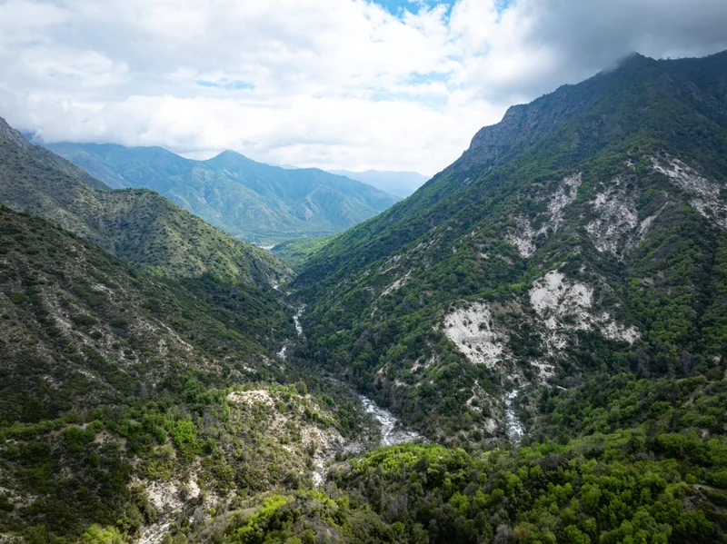 Cuenca andina protegida en el Maule