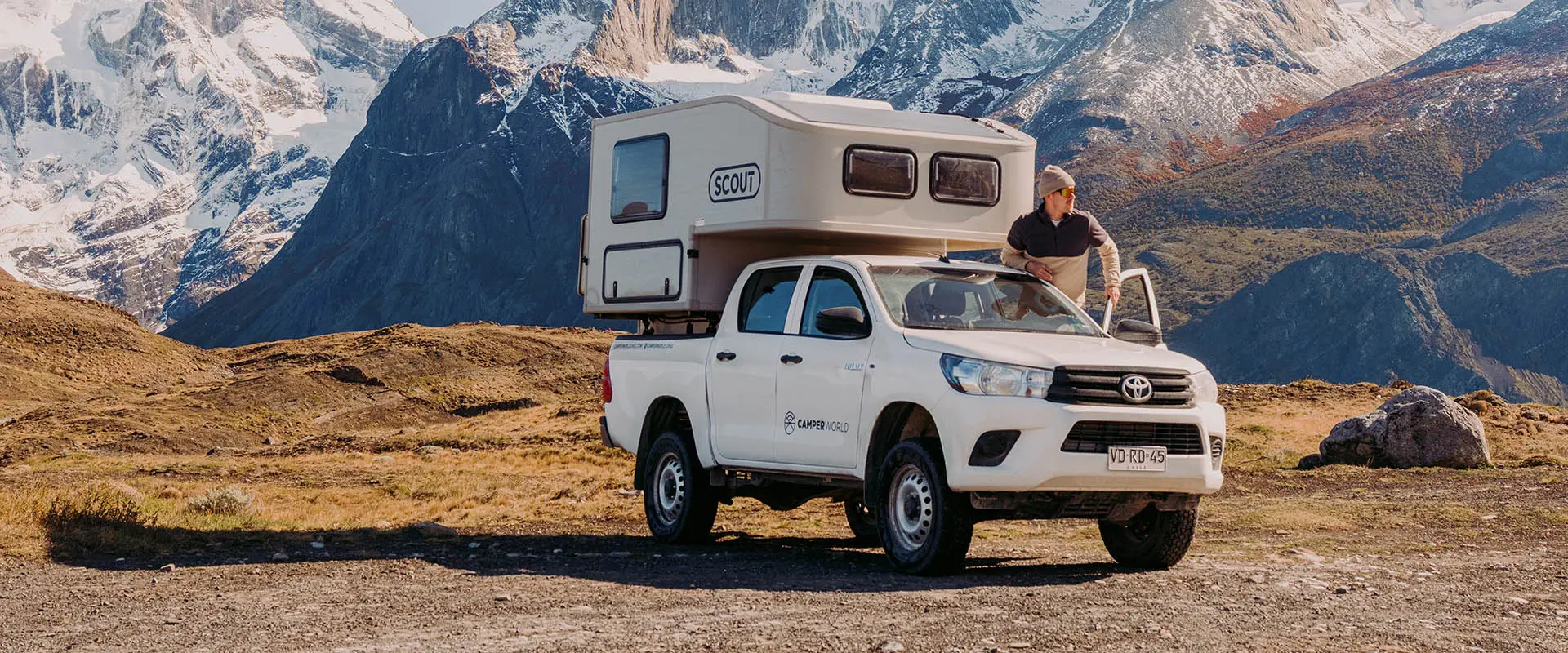 Camper en ruta por Chile